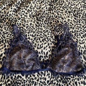 Bralette navy blue